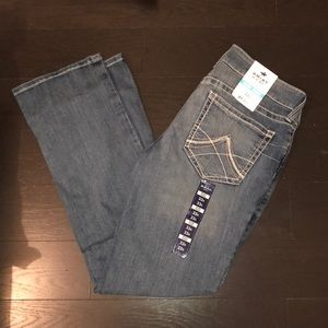 Ariat Mid Rise Straight Boot Cut R.E.A.L. Jeans